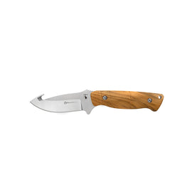 Maserin fixed blade Outdoor Line, 110mm blade with guthook, olive handle