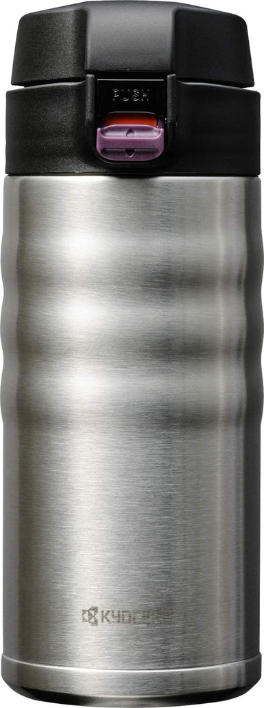 Kyocera Ceramic Insulated Travel Mugs 350ml Silver | King of Knives Australia