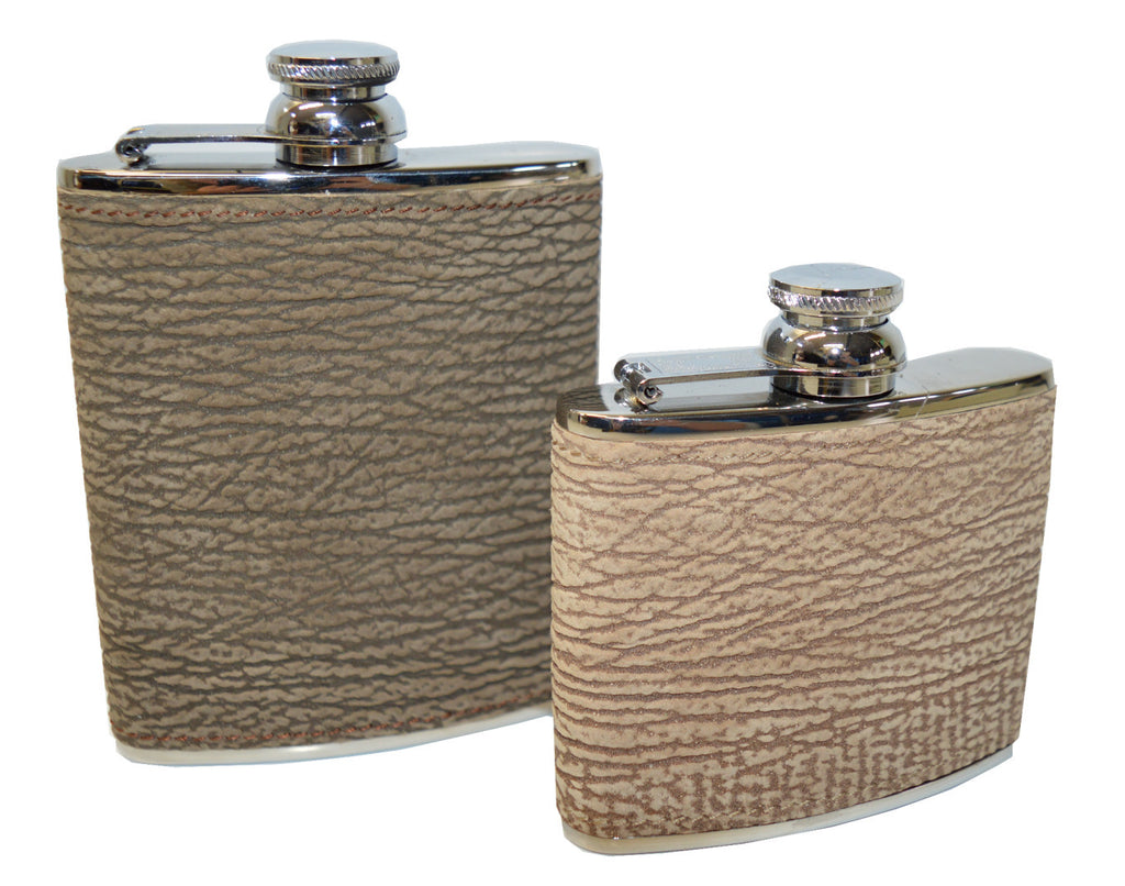 Max Capdebarthes Flask, 4oz, shark skin