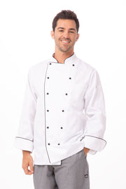 Chef Works Newport Executive Chef Jacket- White