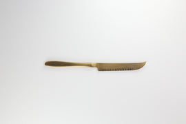 Pomme Shikisai 120mm cheese knife, gold plated