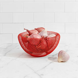 MoMA MoMA Wire Mesh Bowl -Red