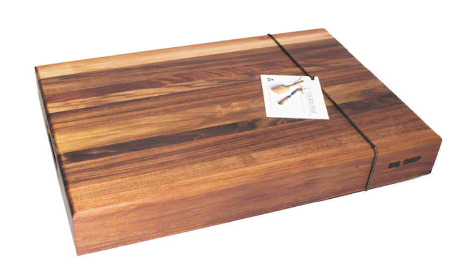 Big Chop FRANKLIN RIVER COLLECTION Rectangle - Rectangle 500 x 340 x70 - Tasmanian Blackwood - Includes 1 jar 220 gm Nurturing cream to maintain the wood