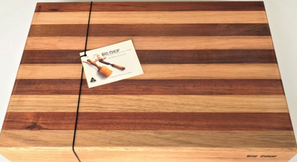 Big Chop PIEMAN RIVER COLLECTION Rectangle Board - Rectangle Board 500 x 340 x 70 - Tas Oak / Blackwood - Includes 1 jar 220 gm Nurturing cream to maintain the wood
