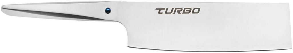 Chroma Type 301 Blue Turbo Steel Ka-Six edge designed by F.A. Porsche 7 inch Nakiri knife