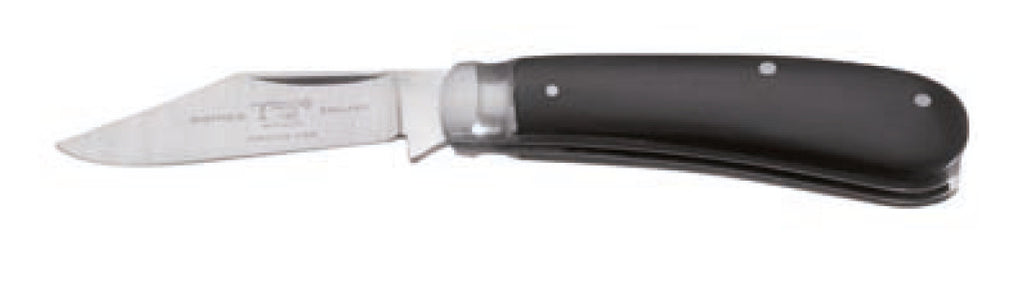 Taylors BUNNY knife, clip blade8.25cm, black handle