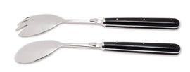 Laguiole En Aubrac 2pc Salad Set - Ebony Wood