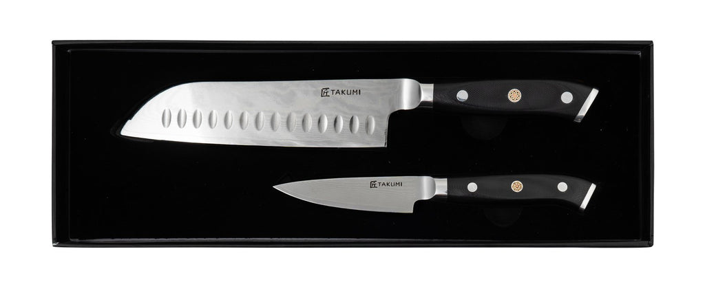 Takumi 2pc Takumi Focus Series (18cm Santoku & 9cm Paring)