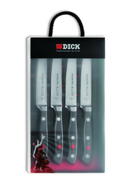 F.DICK PREMIER PLUS GIFT SET FORGED STEAK KNIFE SET 4PCS