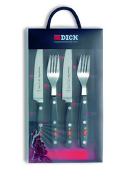 F.DICK PREMIER PLUS GIFT SET FORGED STEAK SET, 4PCS