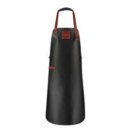 Witloft Classic apron XXL - Pure Black/Cognac