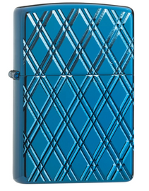 Zippo Blue Diamonds Lighter
