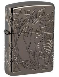 Zippo Armor Wicca Design Lighter