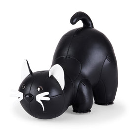 Zuny Bookend Classic Cat Black