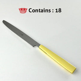 Svanera TABLE KNIFE  YELLOW ELENA Number in box : 18