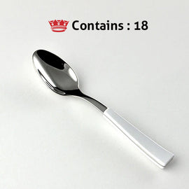 Svanera COFFEE SPOON WHITE ELENA Number in box : 18