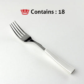 Svanera DESSERT FORK WHITE ELENA Number in box : 18