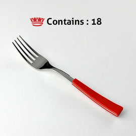 Svanera DESSERT FORK RED ELENA Number in box : 18