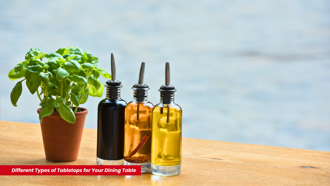 Different Types of Tabletops for Your Dining Table | King of Knives e-store