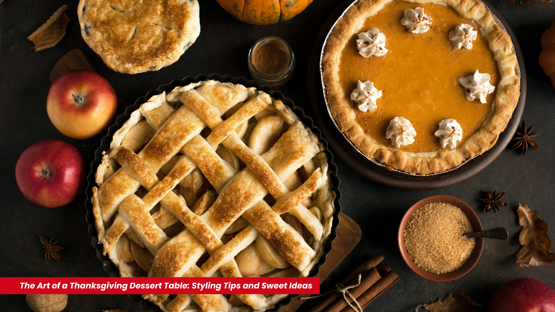 The Art of a Thanksgiving Dessert Table: Styling Tips and Sweet Ideas | King of Knives e-store