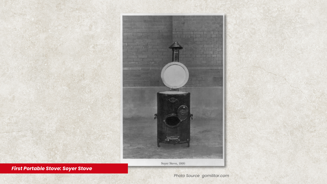 Soyer Stove: First Portable Stove | King of Knives e-store 