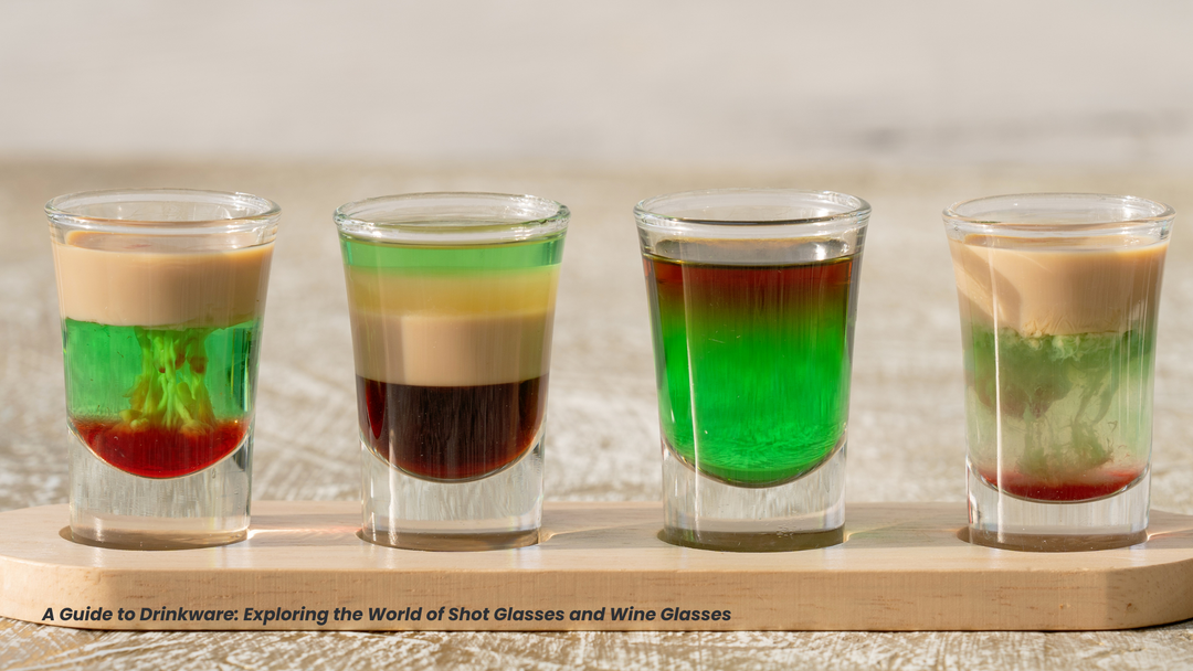 The Ultimate Guide to Drinkware: From Shot Glasses to Wine Glasses | King of Knives