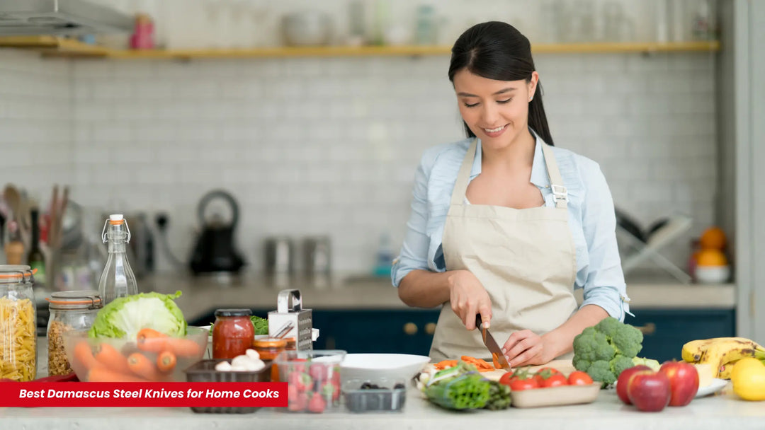 Best Damascus Steel Knives for Home Cooks