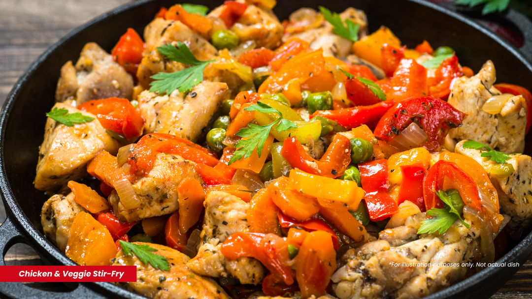 How to Cook a Quick Chicken & Veggie Stir-Fry at Home