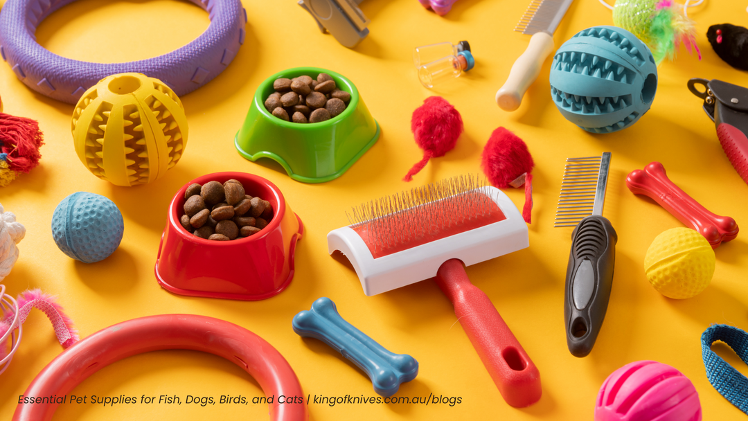 Pet Essentials: Must-Have Pet Supplies and Accessories for Fish, Dogs, Birds, and Cats