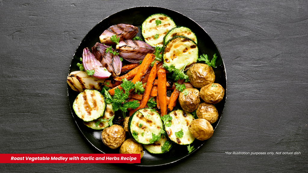 Roast Vegetable Medley with Garlic and Herbs: A Flavourful Side Dish for Any Meal