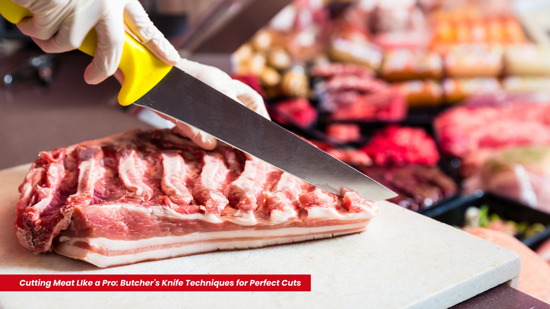 Techniques in Cutting Meat Using Butcher's Knife