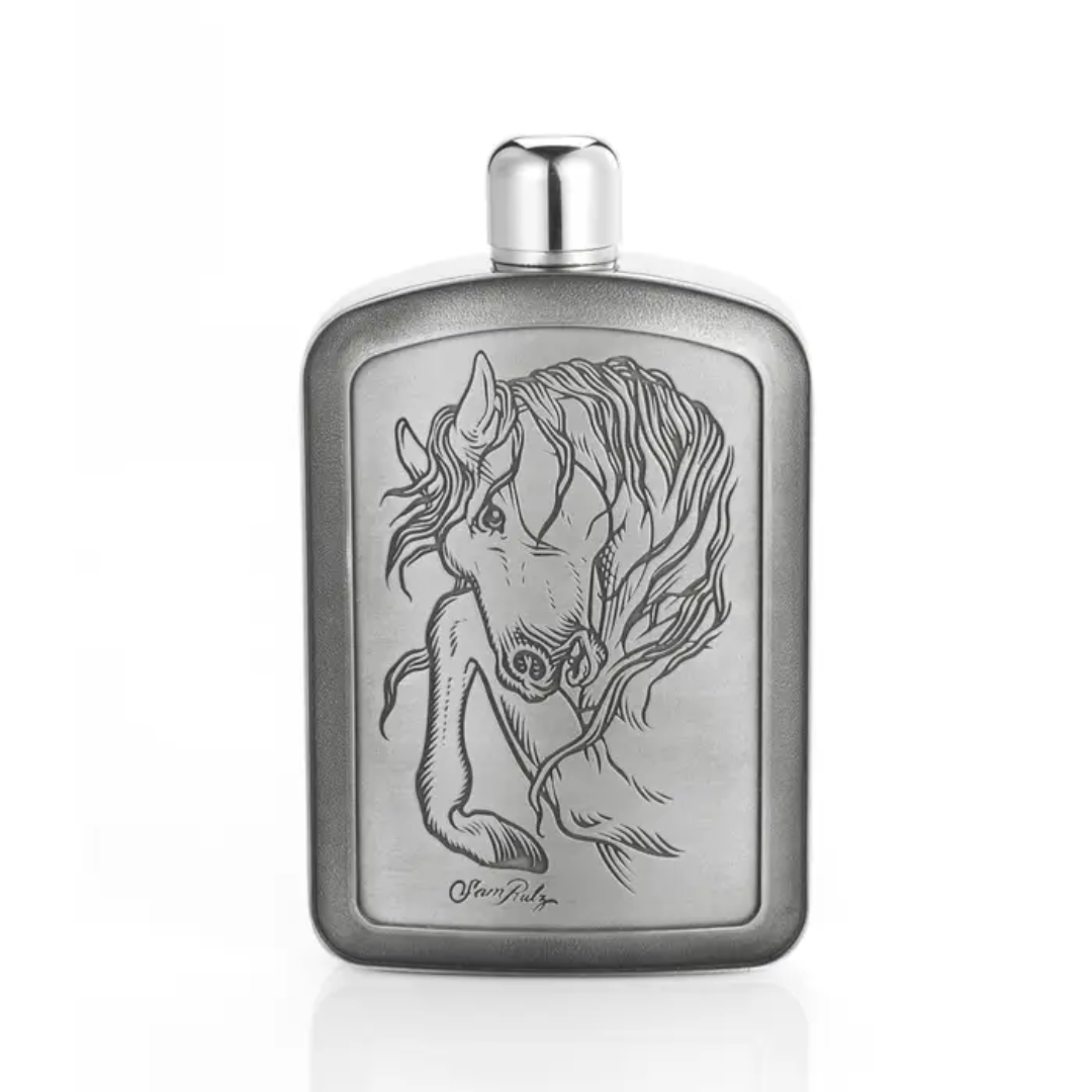 Royal Selangor INK Rulz Stallion Hip Flask (15cL) (LE)