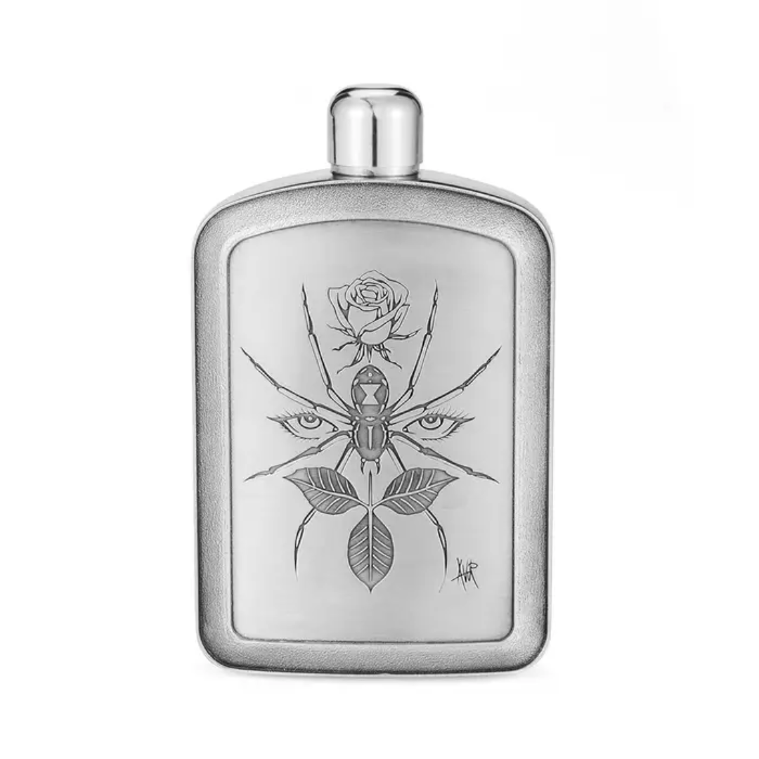 Royal Selangor INK Spider Hip Flask F (LE) (15cL)