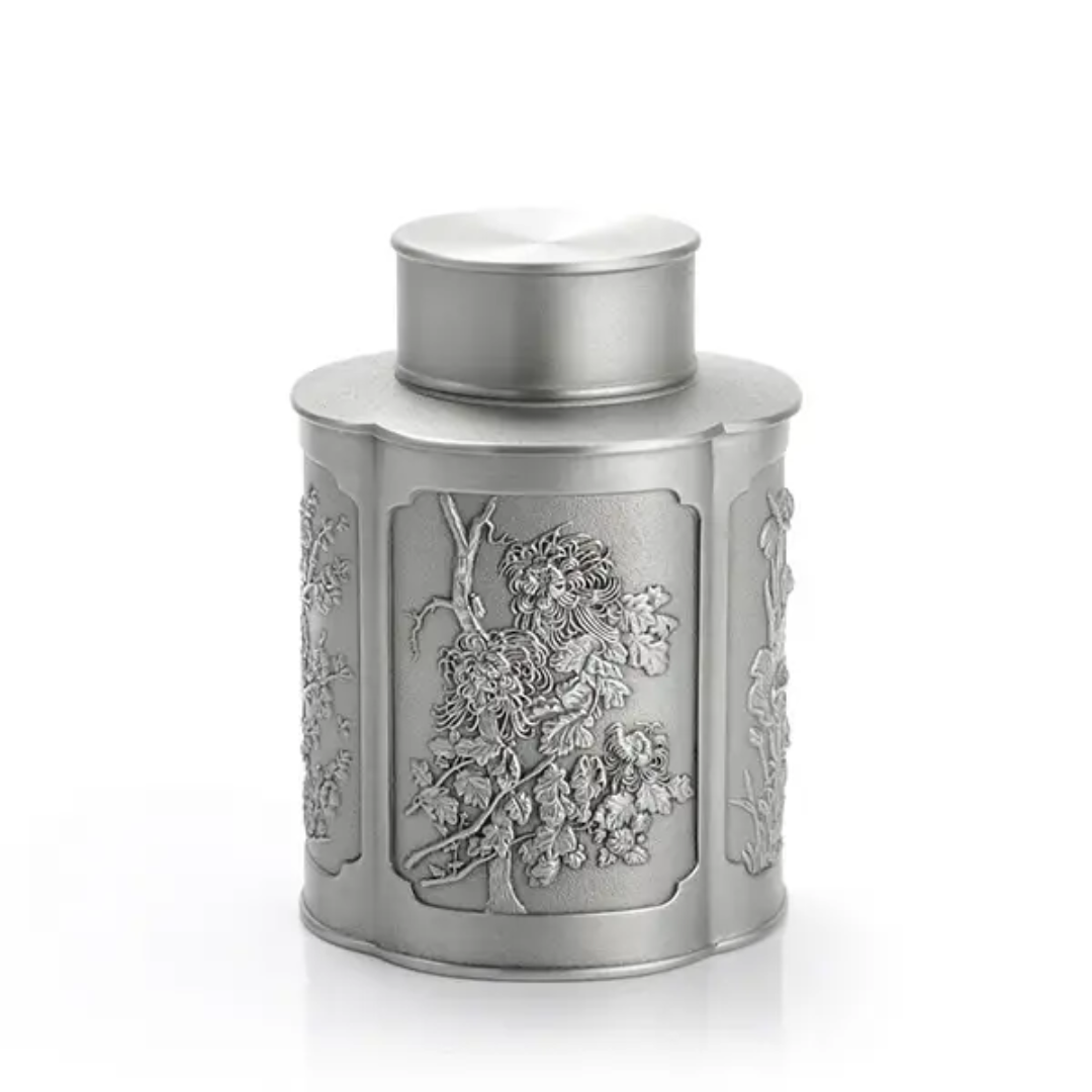 Royal Selangor Four Seasons Tea Caddy - Small