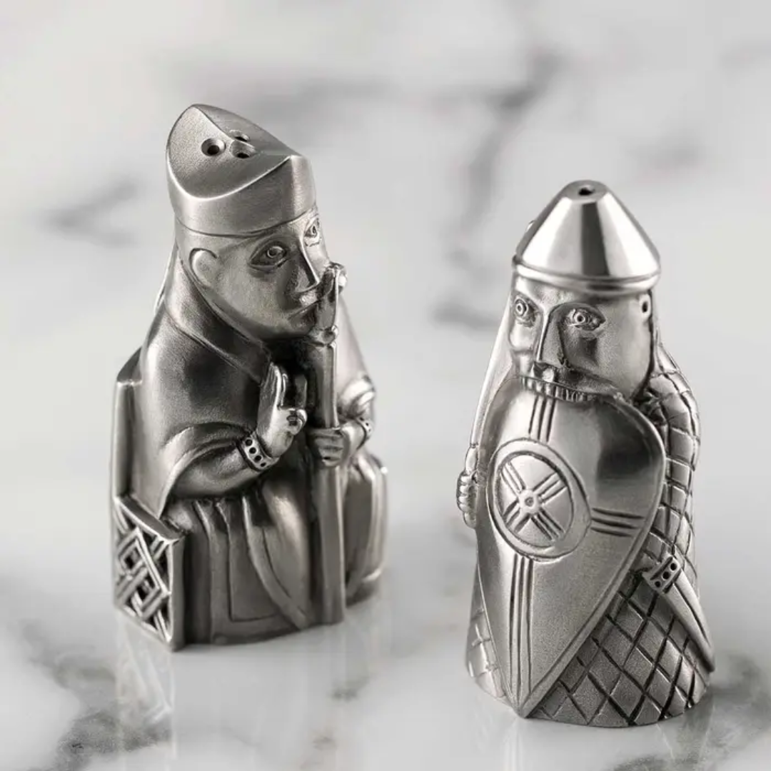 Royal Selangor THE BRITISH MUSEUM Lewis Berserker Salt Shaker