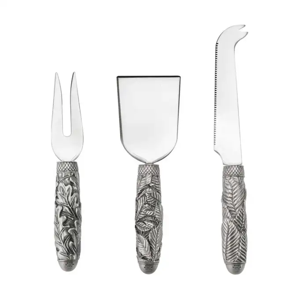 Royal Selangor WOODLAND Woodland Cheese Knife Trio