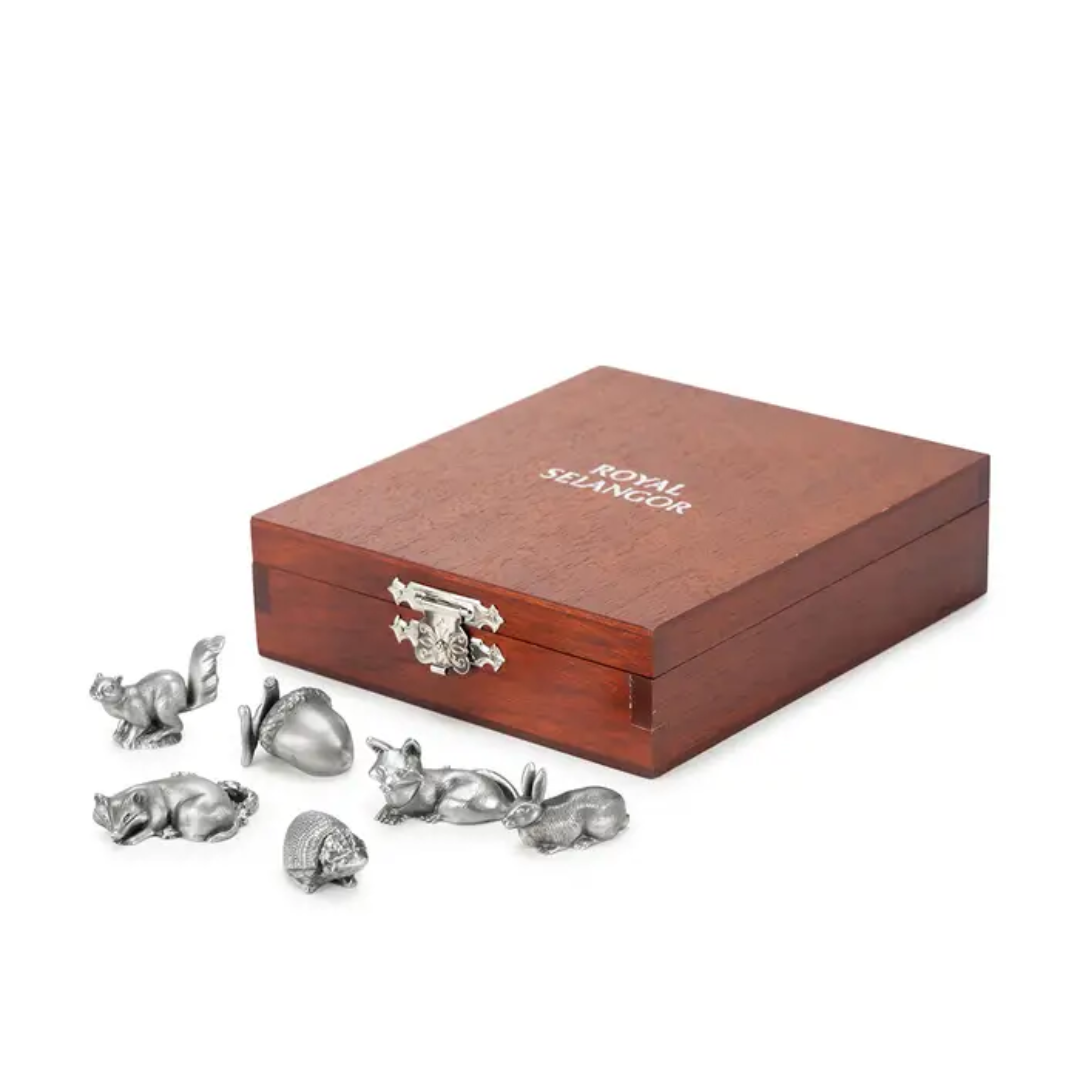 Royal Selangor WOODLAND Woodland Place card Holder Set