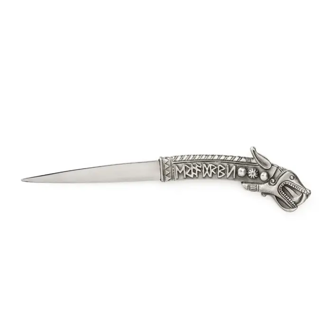 Royal Selangor THE BRITISH MUSEUM Hound Head Letter Opener