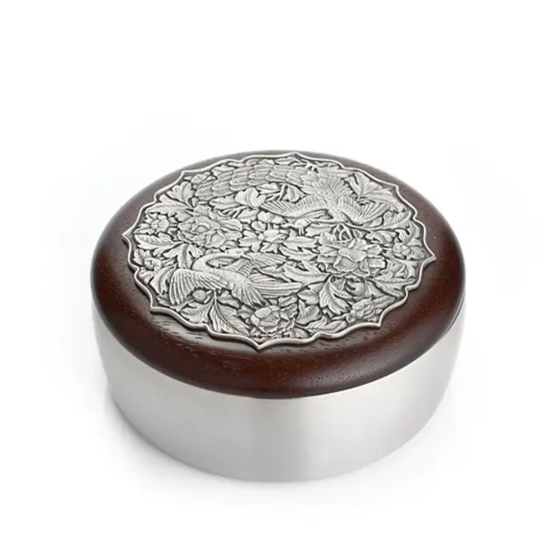 Royal Selangor Trinlet Boxes - Peacock Trinket Box