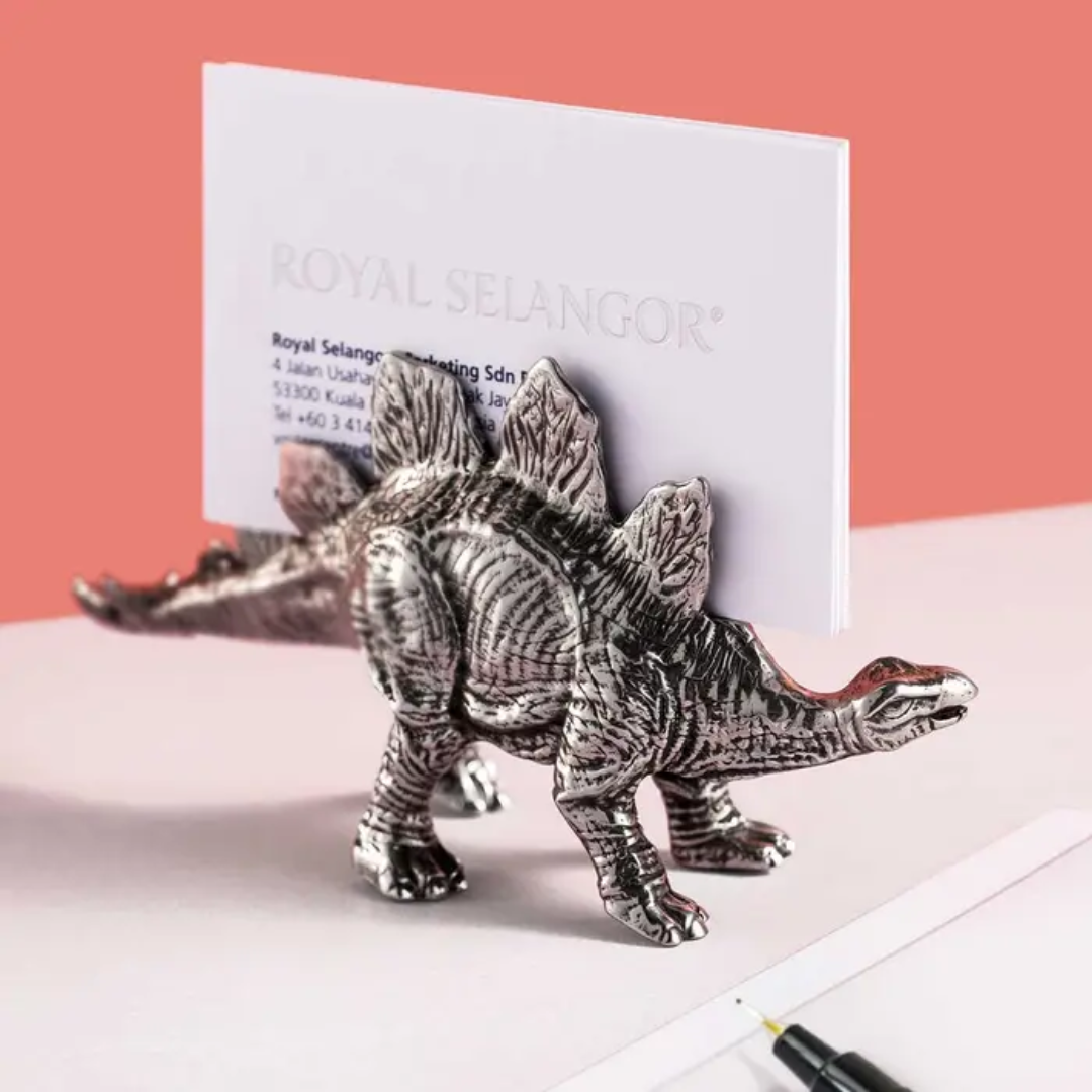 Royal Selangor SAURUS Stegosaurus Card Holder