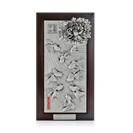 Royal Selangor Plaques Goldfish & Peony Plaque