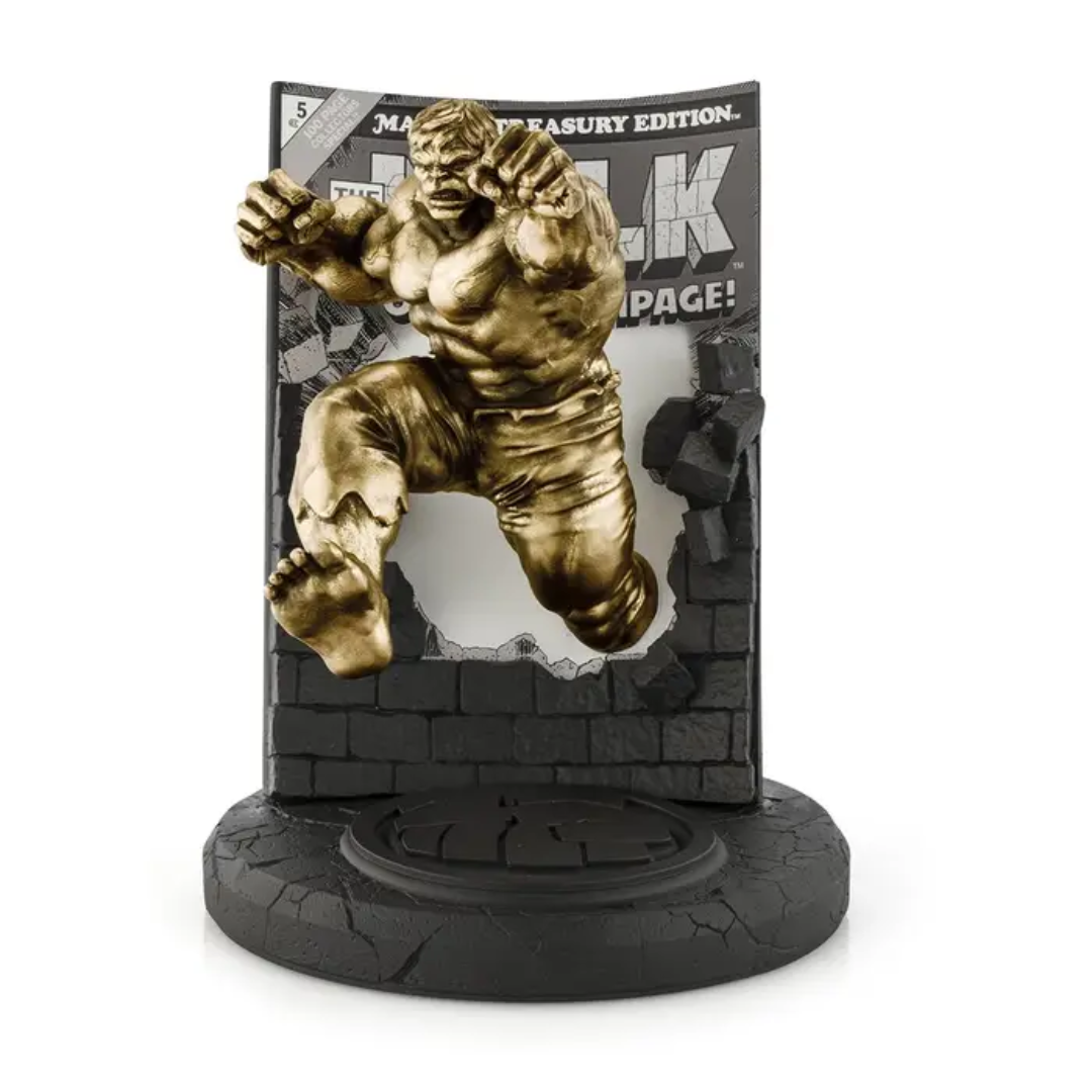 Royal Selangor Marvel (Limited Edition)- ** Gilt Hulk Marvel Treasury Edition #5 (LE)