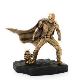 Royal Selangor Star Wars (Limited Edition) ** Gilt Mandalorian Figurine (LE)
