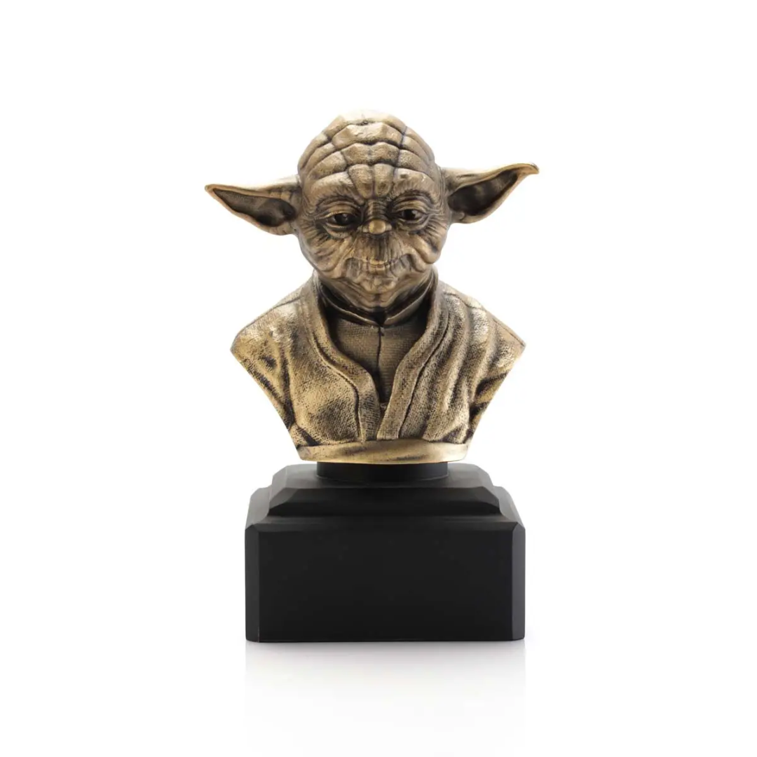 Royal Selangor Star Wars (Limited Edition) ** Gilt Yoda Bust (LE)