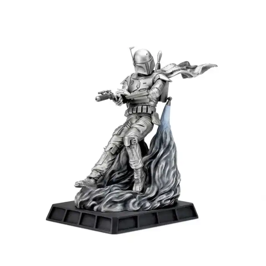 Royal Selangor Star Wars (Limited Edition) Boba Fett Battle Ready Figurine (LE)