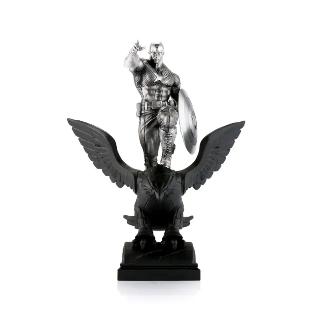 Royal Selangor Marvel (Limited Edition)- Captain America Resolute Figurine (LE)