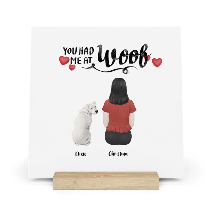 Personalised Gallery Board with Stand