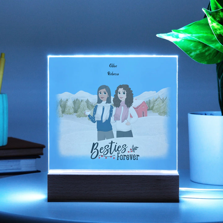 Personalised Acrylic Square Plaque