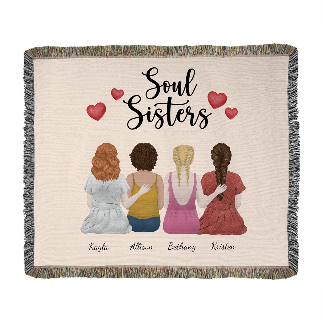 Personalised Heirloom Photo Woven Blanket (Landscape)