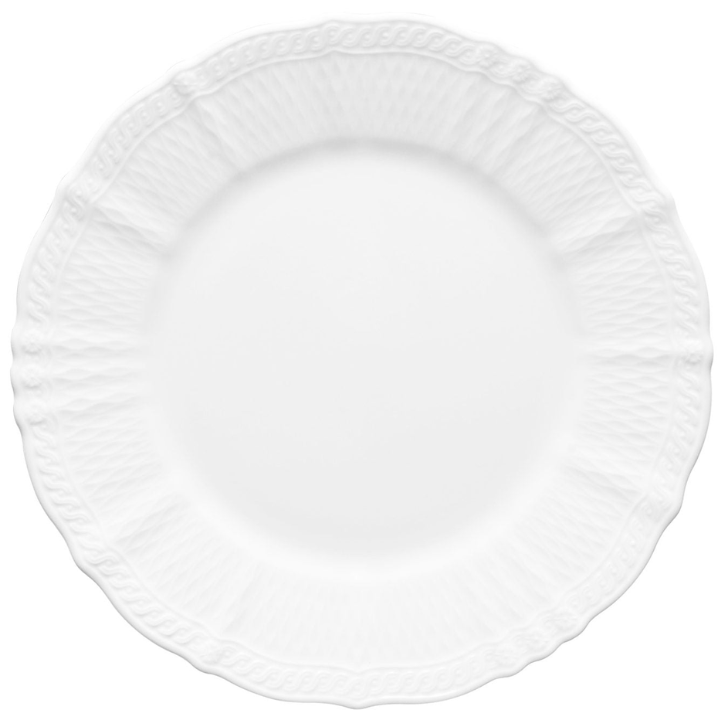 Noritake Cher Blanc Dinner Plate 1pce 27.9cm White